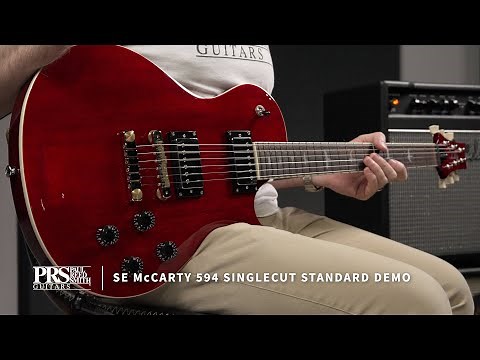The SE McCarty 594 Singlecut Standard | Demo | PRS Guitars