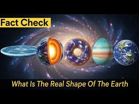 Hey Flat Earthers! Earth Is Not Flat, Hollow, Donut-Shaped or Egg-Shaped!