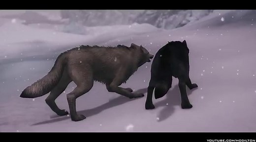 True Wolves Of Skyrim