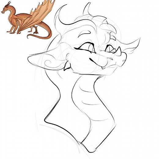 Sky | Wings of fire speedpaint