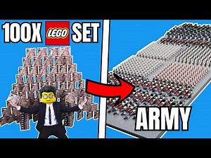 Building 100x LEGO Clone & Droid Battlepacks...