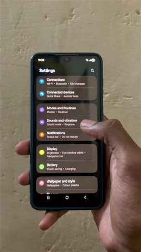 How to check screen time on Samsung phone & android phones😎 #ytshorts #shorts #screentime #time