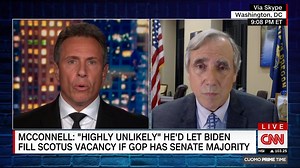 32K views · 490 reactions | “The damage to the court is enormous, and turns it into a warfare, a partisan warfare,” says Sen. Jeff Merkley on Senate Minority Leader Mitch McConnell saying it is “highly unlikely” he’d allow President Biden to fill a SCOTUS vacancy in 2024 if Republicans capture the Senate. | CNN | Facebook