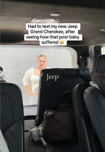 The captain seats don’t go down at all if something is there, these back row did freak me out a bit ngl #parenting #motherhood #fyp #carsaftey #momlife