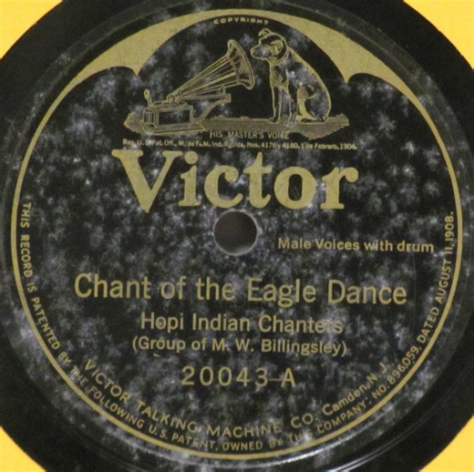 Hopi Indian Chanters (Group Of M. W. Billingsley) - Chant Of The Eagle Dance / Chant Of The Snake Dance