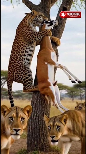 Lion vs Leopard in the Wild | Strength, Stealth, and Survival Biology