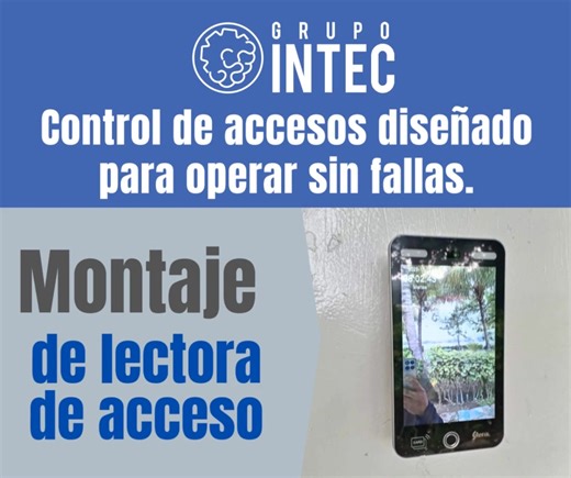 Un sistema de control de accesos bien diseñado permite gestionar quién entra, cuándo y a qué áreas críticas. En este proyecto, nuestro equipo implementó una solución alineada a la operación diaria del cliente, priorizando seguridad, trazabilidad y continuidad operativa. 👉 Solicita una evaluación técnica para tu empresa. #ControlDeAccesos #SeguridadEmpresarial #GrupoINTEC #IngenieríaAplicada | GRUPO INTEC S.A de C.V
