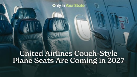 United Airlines couch-style plane seats are coming in 2027