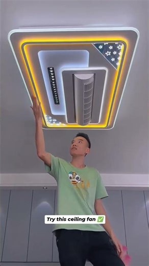 Stop❌ use old fan design |🤩 Try ceiling fan unique and beautiful design #interiordesign #homedecor