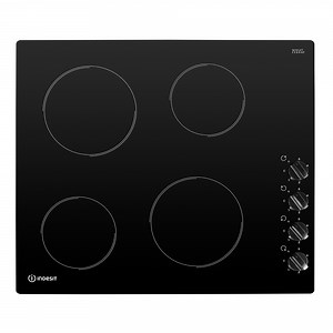 RI 860 C 60cm Built-In 4 Zone Ceramic Hob - Black | IND-RI860C