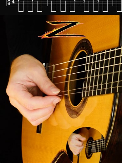 Malagueña Guitar Tabs Inspired by Zorro Theme