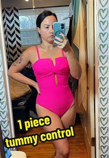 The BEST one piece I’ve ever owned!! Tummy control AND push up!! This bathing suit holds it all in and makes me feel sexy!!! I love the color, it has adjustable straps as well and this is a small for reference. Oh did I mention it’s ON SALE!!!!! #bathingsuit #swimwear #sale #womensbathingsuit #summerwear