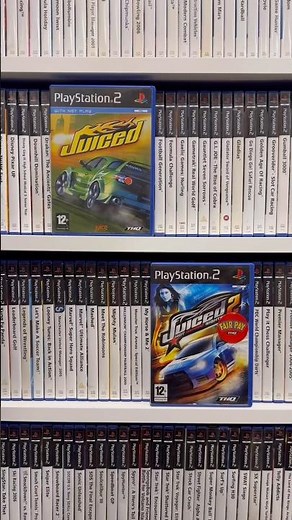 All Juiced games on PS2 🏁🚗🚙 #juiced #thq #race #ps2 #playstation #shorts