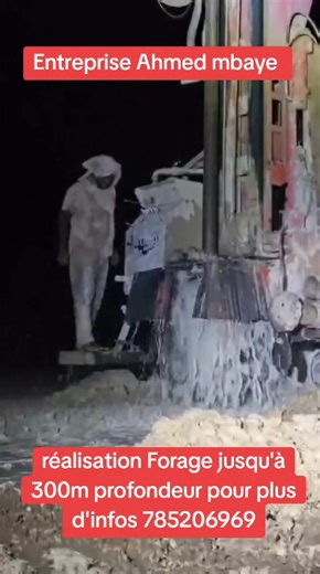 14K views · 47 reactions | Réalisation Forage de 30m jusqu'aux 300m de profondeurs et installation pompe immergée solaire, électrique pour plus d'informations appelez Entreprise AHMED MBAYE au 785206969 / 77 321 18 87 | Entreprise AHMED MBAYE | Facebook