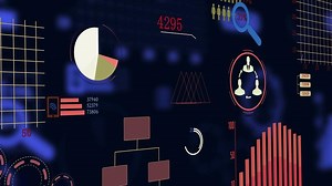 Financial Business Corporate Chart Showing Sales Data Profits