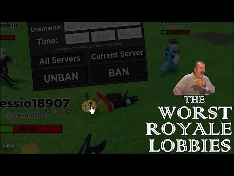 The Worst Slap Royale Lobbies | ROBLOX Slap Battles