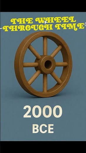 The Evolution of the Wheel… in 20 Seconds 😳🚗🔥