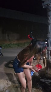 Dalia cumpliendo el reto de tomar huevo batido🤮 ustedes lo harian??🤣 | El loro Youtubero