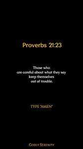 Proverbs 21:23 . . . . #bible #bibleverse #biblestudy #biblequotes #bibleverseoftheday #biblereading #prayer #Godisgood | Godly Serenity