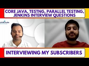 Automation Testing Mock Interview 2 to 4 YOE | Live Interview | Mock SDET Interview by MKT