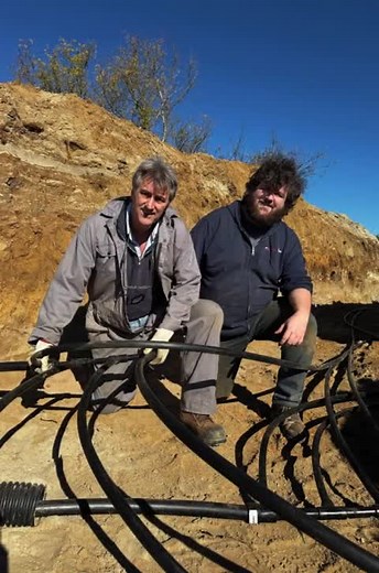 1.4K views · 22 reactions | Geothermal runs in the family.  Owner Jimmie Thom and his son Casey working side by side last month installing a geothermal loop, continuing 40 years of experience designing and installing geothermal heating and cooling systems across Eastern Ontario. #ATELAir #Geothermal #FamilyBusiness #EasternOntario #HVAC | ATEL Air Heating & Air Conditioning | Facebook