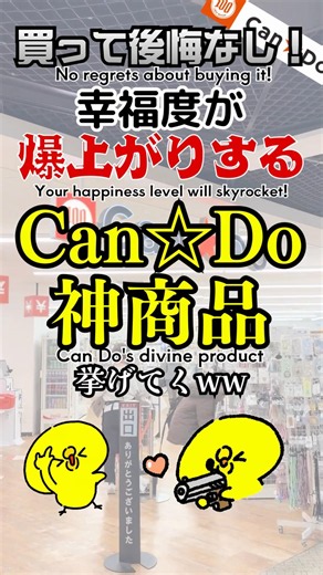 キャンドゥの神商品で幸福度が爆上がりする！ / Boost your happiness with this amazing CanDo find! #キャンドゥ #100均