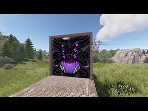 RUST SKIN SPOTLIGHT - Abyss Garage Door