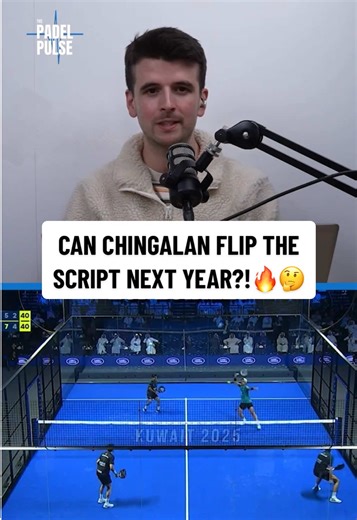 At the start of 2025 it looked one-sided… but Chingotto & Galan refused to back down. They closed the gap, match by match, and turned this into a REAL rivalry. Nico called it early.And he thinks 2026 will be even tighter. Can Chingalan flip the script next year? 💥🔥 — Follow @tsh.padel & @padelpulsepod for everything going on in the Padel world! 🙌 — #Padel #Coello #Tapia #Chingotto #Galan