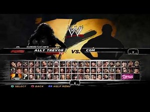 WWE'12 Divas Champion Match Kelly Kelly with Eve vs Beth Phoenix with Natalya