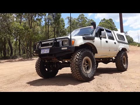 TOYOTA LN106 || Turned ROCKCRAWLER 37s, DOUBLE TRANSFERCASES || Overview