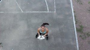 Professional Juggler Juggles White Balls Attractive Stock Footage Video (100% Royalty-free) 1055943530 | Shutterstock