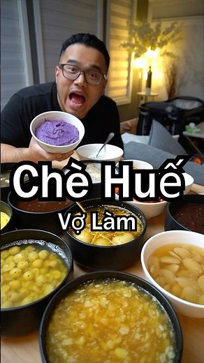 Hue-style sweet soup made by my wife - Delicious and affordable too.