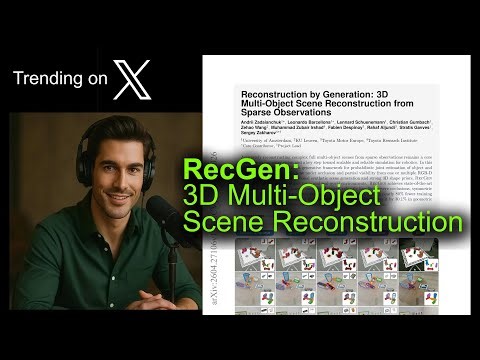 RecGen: 3D Multi-Object Scene Reconstruction