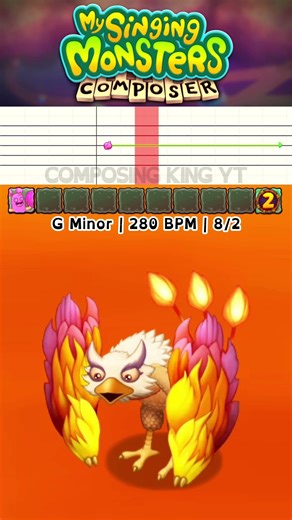 Fire Haven Glowl Composer Tutorial #msm #fanmade #mysingingmonsters