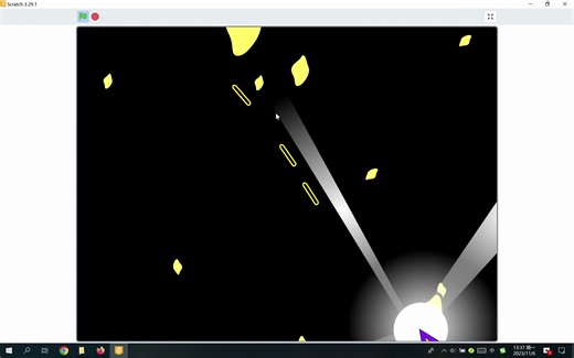 太空大战scratch游戏爆炸效果制作