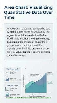 Area Chart Explained | Visualising Data Volume Over Time 📊 #datascience #stockmarket #dataanlysis