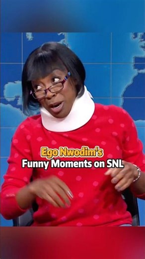 Ego Nwodim's Hilarious Moments on SNL！#snl#EgoNwodim#funny