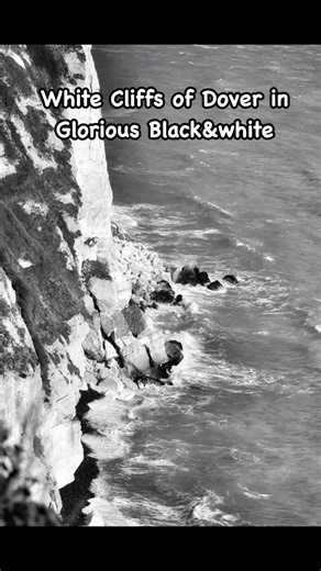 2.2K views · 25 reactions | White Cliffs of Dover in Glorious Black&white #doverkent #whitecliffsofdover #igerskentent #kentviews #CommunityAd #whitecliffs #visitdover | John Doughty Photography | Facebook