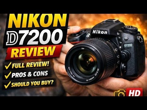Nikon D7200 Full Review | Beginners ke liye Best DSLR Nikon D7200 Honest Review🔥Pros & Cons in 2026