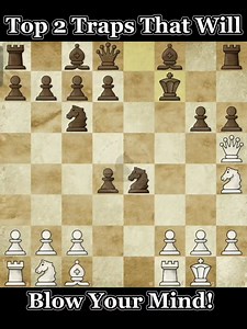 Top 2 Traps That Will Blow Your Mind 💀🔥 #chessmaster | Chess Master