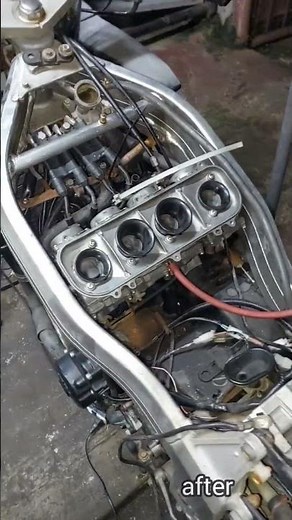CBR250 BLOWBY REPAIR #honda #hondacbr #cbr250rr #repairs #gaskets #pistons #reface