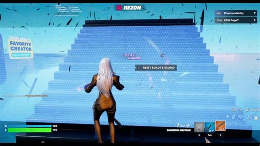 learning how play fortnite and getting better every day