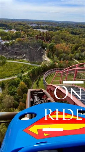 Fabian on Instagram: "POV: You’re flying with Superman 🦸‍♂️💨 ************************************************ 🎢 Ride: S͟͞u͟͞p͟͞e͟͞r͟͞m͟͞a͟͞n͟͞ ͟͞-͟͞ ͟͞R͟͞i͟͞d͟͞e͟͞ ͟͞O͟͞f͟͞ ͟͞S͟͞t͟͞e͟͞e͟͞l͟͞ 📍 Park: Six Flags America 🇺🇸 🎉 Opening: 2000 🛠️ Manufactor: Intamin 🚀 Speed: 118kph 🚹 Height: 60m 📏 Lenght: 1.631m 🔁 Inversions: - #SupermanRideOfSteel #SixFlagsAmerica #SixFlags #POV #Onride #RollerCoaster #CoasterLife #ThemeParkReel #AdrenalineJunkie #ThrillRide #ThrillSeeker #ThemeParkVibes #C