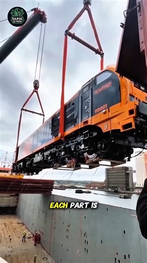 How a Train Is Actually Built — The Secret Factory Process You’ve Never Seen! #trending #viral