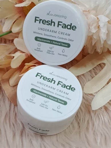 Unang apply pa lang, alam ko na… this is it 💫 Skin Amazing Fresh Fade with niacinamide tawas glutathione calamansi TikTok Shop Mall = safe and effective 💯 #UnderarmCarePH #FreshFade #TawasCream #NiacinamideGlow #SkinCareTikTok