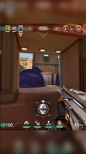 Lucky shot or wallhack? #valorant #valorantclips #valoranttips #gaming