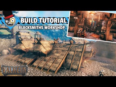 Valheim: How to build a Viking Longhouse - Blacksmiths Workshop Building Guide