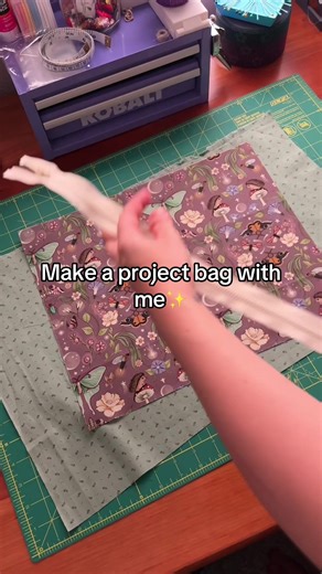 I’ve been teaching myself to knit lately and I made a couple project bags for some knitting projects. I love it when my hobbies crossover 😂 Any knitters out there know of some beginner friendly knitting projects? Also, not shown in this video, was me breaking a needle for the first time in over a year 🥴I won’t be using those sport zippers again. #sewing #sewingtok #handmade #sewingjourney #craftymoms