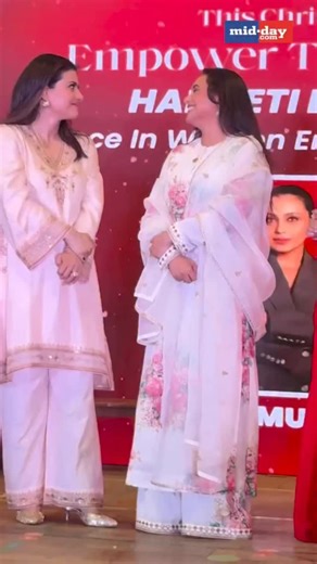 Kajol (Anjali) and Rani Mukerji (Tina) ✨ spotted together at a event! 😍💃 Fans can’t get over seeing the iconic duo sharing smiles and vibes from the big screen to real life 🌟📸 (Kajol, Rani Mukerji, Spotted) | MiD DAY