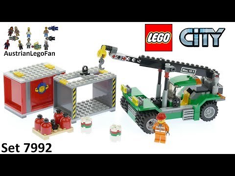 Lego City 7992 Container Stacker - Lego Speed Build Review